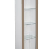 High Gloss Fronts and Matt Body Cabinet Display Sideboard Cupboard RGB LED Unit