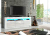 TV Unit 160cm Modern Cabinet Stand Sideboard High Gloss/Matt Doors With Free LED
