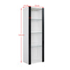 High Gloss Fronts and Matt Body Cabinet Display Sideboard Cupboard RGB LED Unit