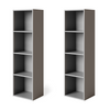 2, 3, 4 Tier Wooden Bookcase Shelving Display Shelves Storage Unit Wood Shelf
