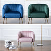 Upholstered Oyster Armchair Scallop Tub Chair Cocktail Wing Back Lotus Seat Sofa