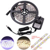 5m 12V RGB LED Strip Light 5050 Colour Changing Tape Cabinet Kitchen TV Lighting