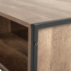 Rectangle Coffee Table with Storage Drawer Shelf Living Room Furniture 120x60cm