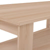 Modern Coffee Tea Table Writing Desk with Lower Shelf Storage Unit Home Office