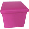 Deluxe PU Padded Foldaway Storage Blanket Toy Box/ Stool seat Soft Padded