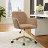 Home Office Swivel Computer Desk Chair Padded Seat Executive Armchair Adjustable