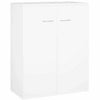 Small Sideboard Cupboard Cabinet White Storage Unit Hallway Bedroom Office Slim