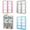 8 Cube Children Book Shelves Storage Shelf Bookcase Display Unit Stand Organizer