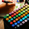 80 Colours Dual Tip Twin Marker Pens Set Artist Sketch For Markers Art Drawing
