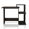 Furinno Efficient Home Laptop Notebook Computer Desk, Espresso/Black, 11192EX/BK
