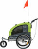 New Large Bike Dog Trailer Steel Pushchair Stroller Carrier Jogging Pet Ride New
