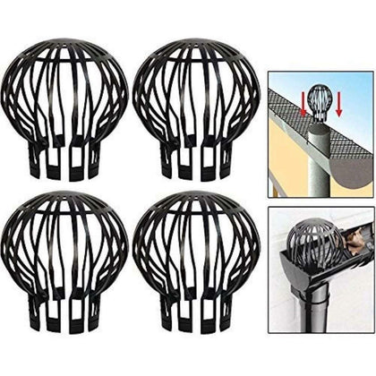 Down Pipe Filter Guard Downpipe Gutter Balloon Leaf Debris Blockage Cloggs