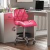 Cushioned Computer Gaming Desk Office Chair Executive Swivel Leather Home Desk