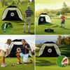 Portable Foldable Golf Hitting Net Garden Golf Practice Cage Range Training Aid