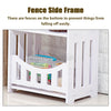3-Tier Large Side Table W/ Storage Sofa Coffee Beside End Table Rack UK