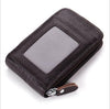 Credit Card Holders Leather Credit Wallets for Women Men RFID Blocking Protector
