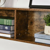 Large Computer Desk Laptop Pc Home Office Corner Table Bookcase Industrial Metal