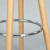 2 x Breakfast Bar Stools Bar Chairs Kitchen Breakfast Stools Wooden Legs