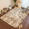 Soft Fluffy Hairy Carpet Bedroom Balcony Rectangular Rug Faux Fur Carpet Mat UK