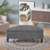 Sector Chesterfield Ottoman Storage Studs Velvet Coffee Table Dressing Chair UK