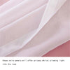 1/2X Rod Pocket Sheer Curtain Organza Voile Curtain Window Drape 4 Sizes 3Colors