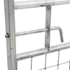 Galvanised Metal Field Farm Entrance Half Mesh Security Gate Fence Various Size