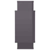 Wall Shelves Chipboard Floating Storage Display Rack High Gloss Grey