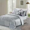 3 Piece Silk Satin Duvet Cover Crushed Velvet Quilt Bedding Set Double King Size