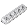 4 X Silver Push Lights Strip Sticker Battery Lamp Closet Cupboard Lighting