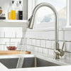 Kitchen Modern Sink Mixer Taps Pull Out Single Lever Chrome Brass Spray Mono Tap