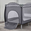 Portable Baby Travel Cot Crib Bassinet Bed Playpen Infants with Mattress Folding