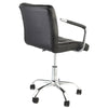 Office Desk Chair Ergonomic Task Chair Swivel Seat Flip-up Arms Lumbar Support