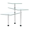 3-Tier Corner Kitchen Shelf Tempered Glass Kitchen Worktop Organiser