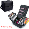 Large Women Vanity Case Beauty Box Make up Cosmetic Nail Tech Storage Use Travel