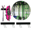 Metal Hanging Rack Garden Tools Holder Garage Wall Storage Organiser Wall Fixing