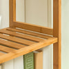 3/4/5 Tier Bookcase Shelving Unit Wood Bookshelf Free Standing Storage Display