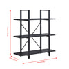 3 Tiers Bookshelf Bookcase Industrial Book shelves Display Unit Living Room Home