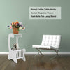 Small Round Side Table Room Tea Coffee Lamp Plant Stand Modern White Furniture