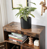 Vintage Industrial Cupboard Slim Storage Cabinet Rustic Metal Hall Sideboard