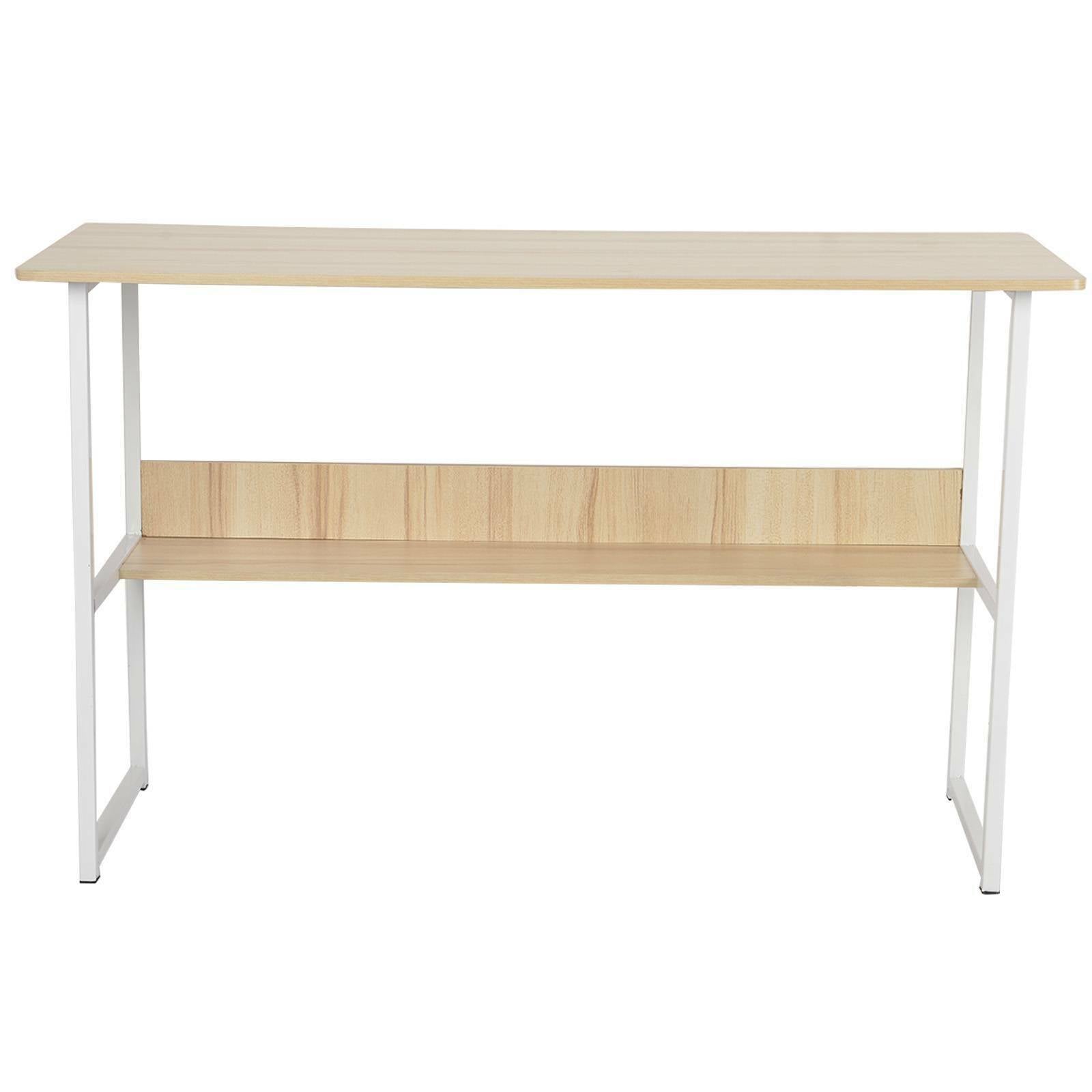 Computer Home Office PC Desk Writing Table Workstation Wood Bookshelf Furniture