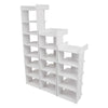 5/6/7/8 Tiers Shoe Rack Storage Shelf Corner Shoes Cabinet Organiser Unit Wood