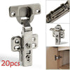 20 X 35MM Soft Close Kitchen Cabinet Cupboard Door Hinge Hinges SCREW PACK