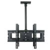 Dual Screen Telescoping Pole TV Ceiling Mount for 32-65" TV LED LCD Hold 220lbs