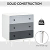 Chest of Drawers, 3 Drawer Storage Cabinet Home Organizer for Bedroom