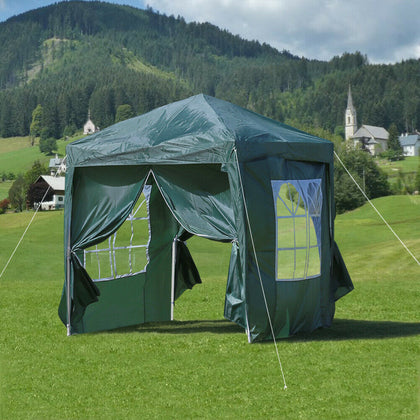 2X2 m Green Pop-up Gazebo Marquee Canopy Outdoor Garden Tent Waterproof