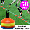50pcs Football Training Cones - MULTI COLUR - Football/Sport