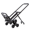 Details about 150kg Heavy Duty 6 Wheel Stair Climber Steel Sack Truck Trolley