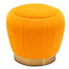 Nordic Pumpkin/Peach Shape Pouffe Stool Sofa Footrest Hallway Seat Ottoman Chair