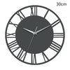 DIY 30CM Large Wall Clock Roman Numerals Silent Clocks Kitchen Wall Decor Clocks