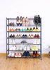 7 Tier Shoe Rack Storage Unit Display Shelf Organiser Grey